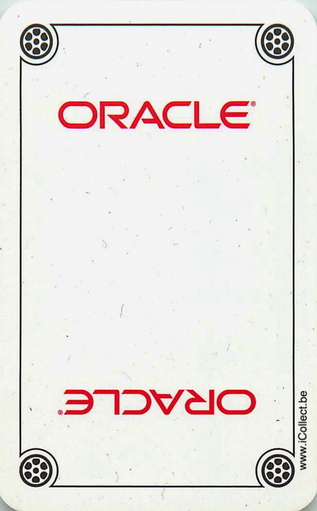 Single Swap Playing Cards Electro Oracle (PS24-25G) - Click Image to Close