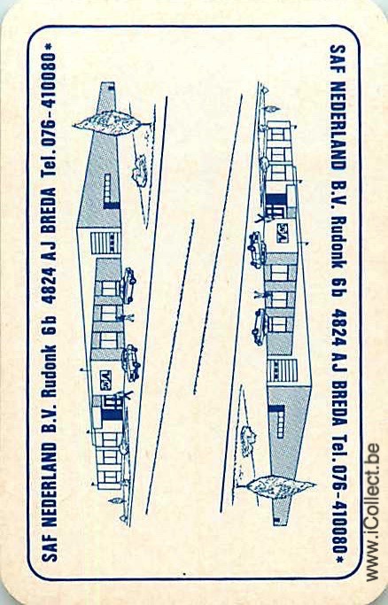 Single Swap Playing Cards Enterprise SAF Netherlands (PS21-09A) - Click Image to Close