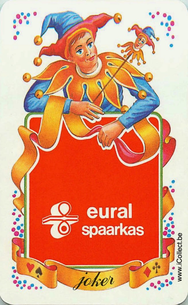 Single Swap Playing Cards Joker Jester Eural Spaarkas (PS10-24C) - Click Image to Close