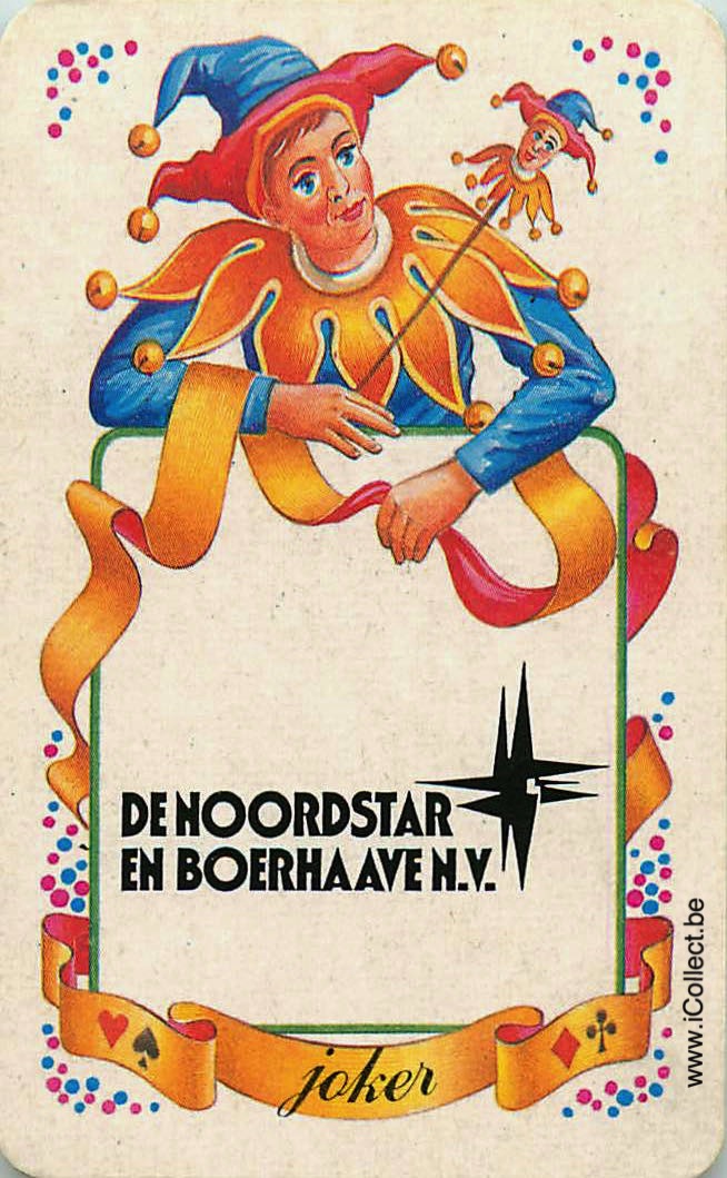 Single Swap Playing Cards Jester Joker De Noordstar (PS21-14A) - Click Image to Close