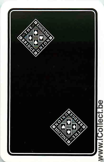 Single Swap Playing Cards English Bridge Union (PS10-39A) - Click Image to Close