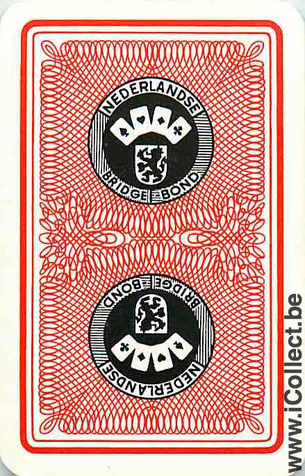 Single Swap Playing Cards Nederslandse Bridge Bond (PS10-40D) - Click Image to Close