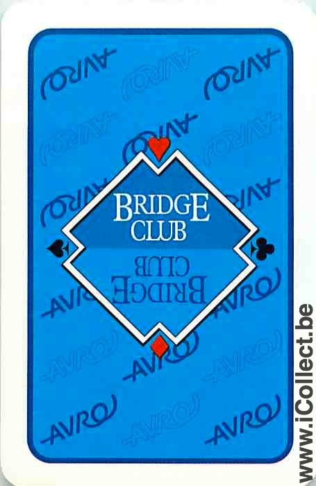 Single Playing Cards Bridge Club (PS10-41D)