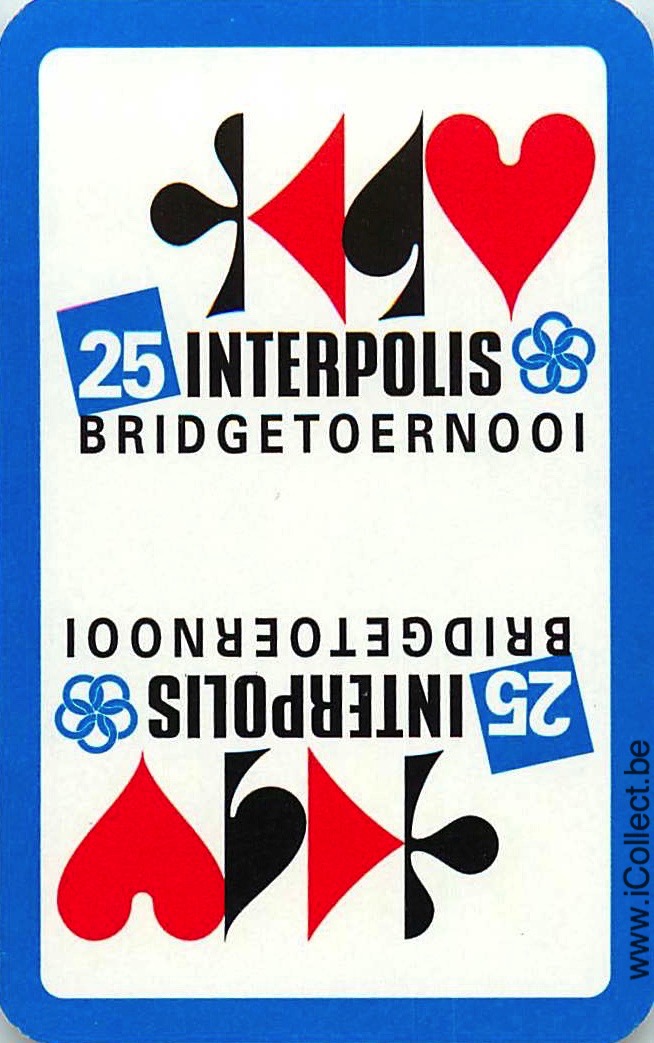 Single Swap Playing Cards Bridge Interpolis (PS22-42H)