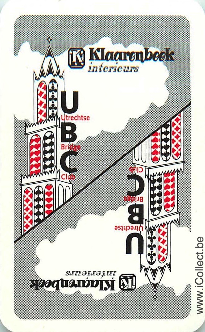 Single Swap Playing Cards Entertainment Bridge UBC (PS22-46B)