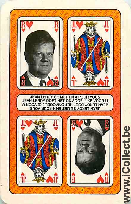 Single Swap Playing Cards King Politician (PS10-32A)