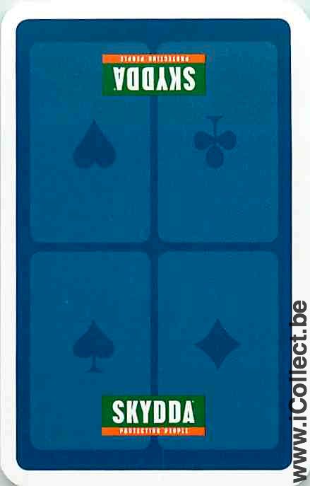 Single Playing Cards Card Symbols Skydda (PS10-44H)