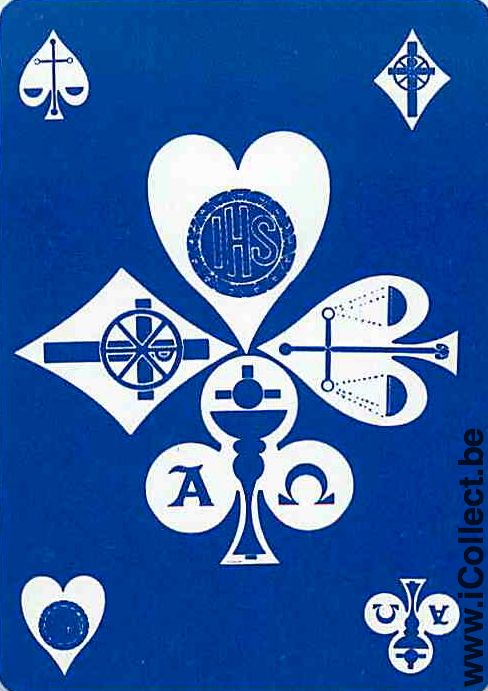 Single Playing Cards Card Symbols (PS10-46B) - Click Image to Close