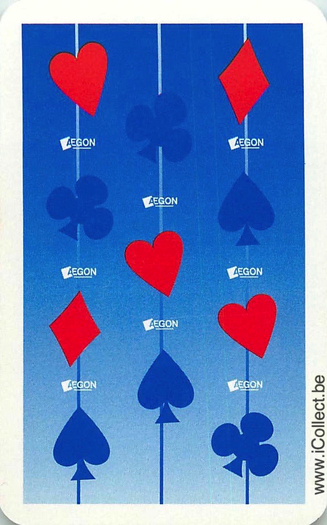 Single Swap Playing Cards Entertainment Symbols Aegon (PS22-33B) - Click Image to Close