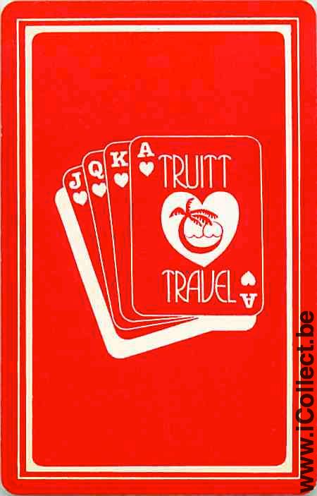 Single Playing Cards Entertainment Truit Travel (PS10-35E) - Click Image to Close