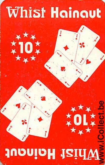 Single Swap Playing Cards Entertainment Whist Hainaut (PS10-35G)
