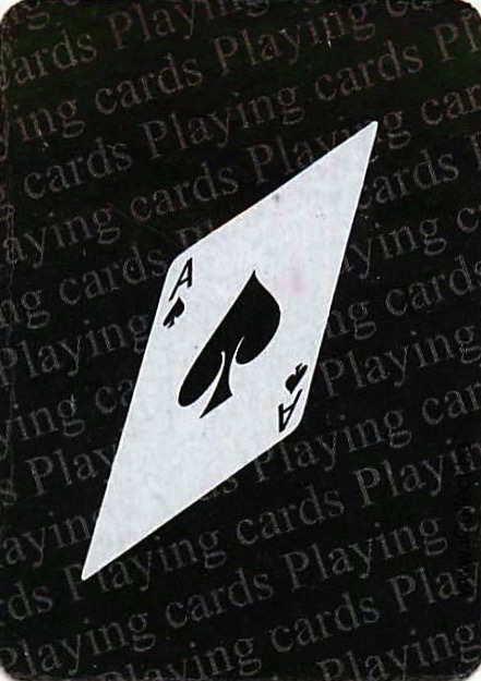 Single Swap Playing Cards Ace of Spade (PS03-59A) - Click Image to Close
