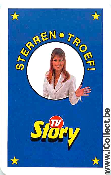 Single Swap Playing Cards Television TV Show Story (PS08-21E)