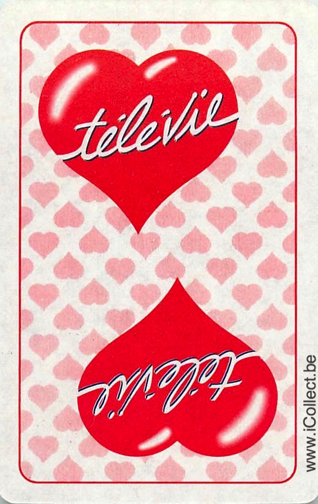 Single Swap Playing Cards Entertainment Televie (PS22-18E) - Click Image to Close
