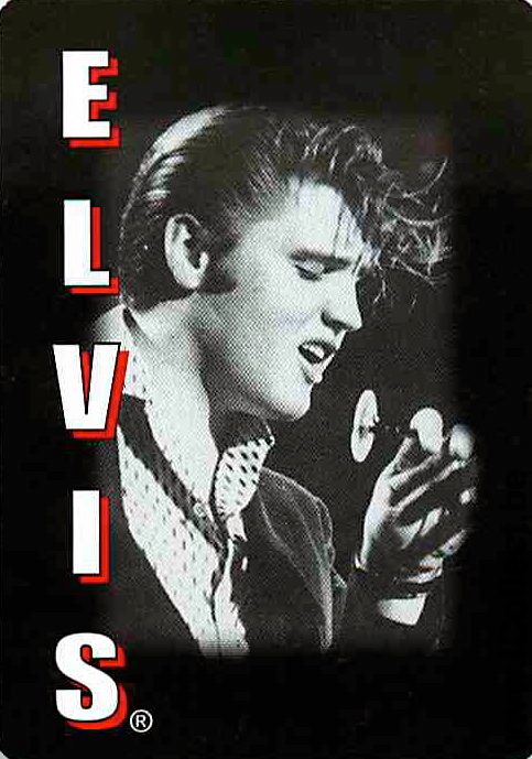 Single Swap Playing Cards Entertainment Elvis Presley (PS08-22D)
