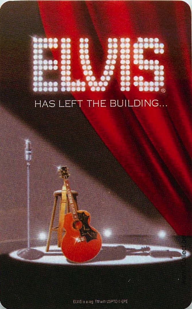 Single Swap Playing Cards Entertainment Elvis Presley (PS20-18C) - Click Image to Close