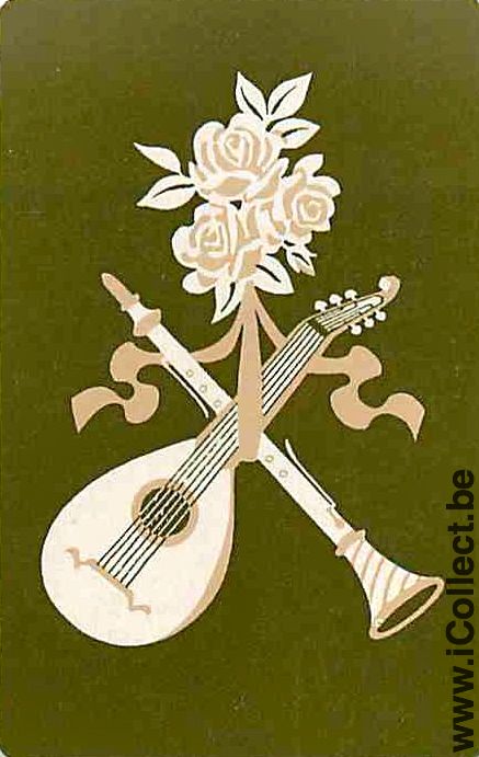 Single Cards Entertainment Music Mandolin (PS08-23B) - Click Image to Close