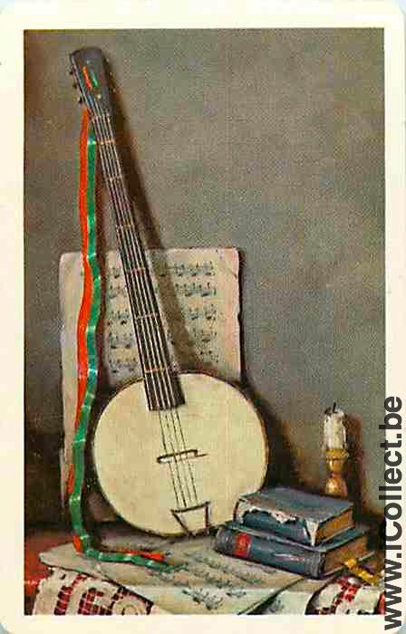 Single Cards Entertainment Music Mandolin (PS08-25A) - Click Image to Close