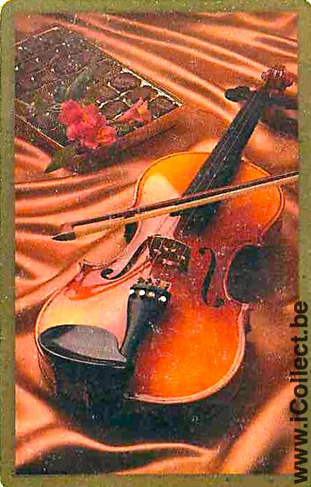 Single Cards Entertainment Music Violin (PS08-25F)