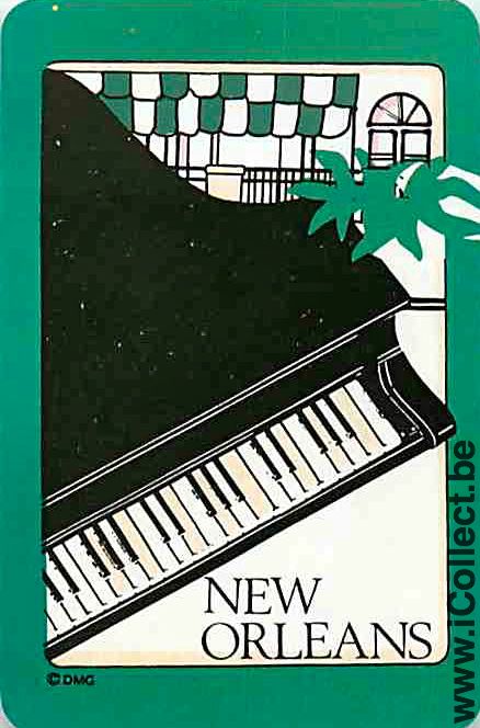 Single Cards Entertainment Music Piano (PS08-25H)