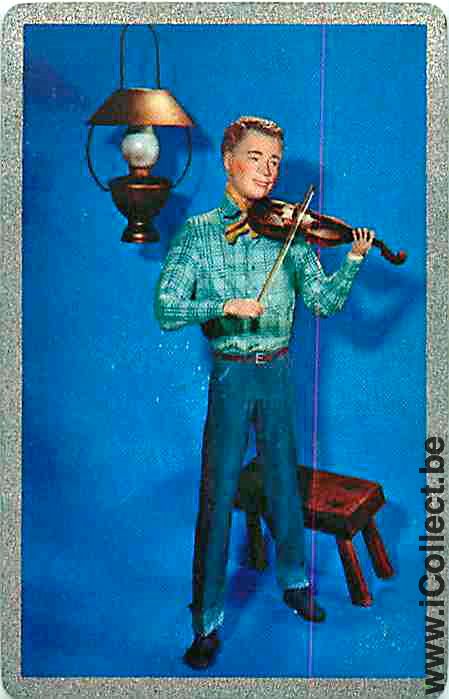 Single Cards Entertainment Music Violin (PS08-29B)