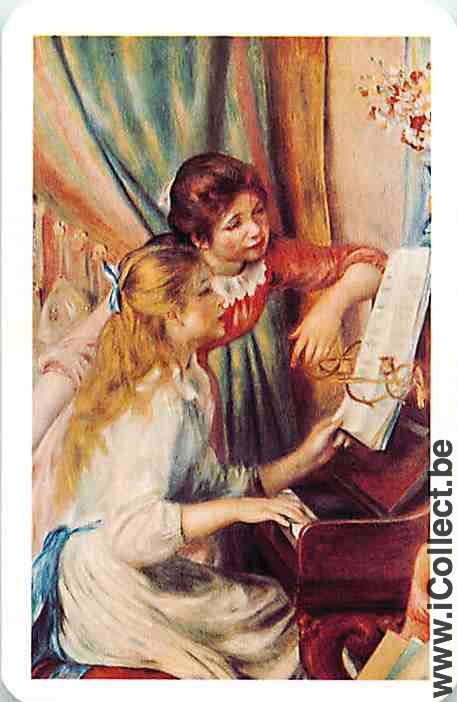 Single Swap Playing Cards Music Piano Lesson (PS12-05D) - Click Image to Close
