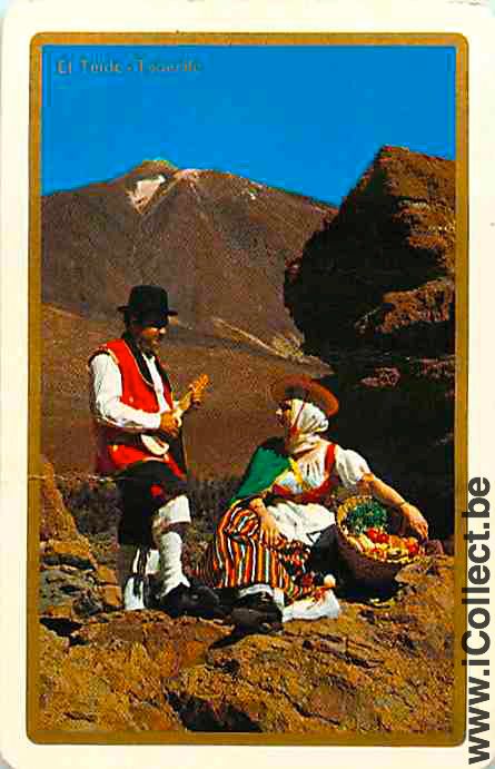 Single Swap Playing Cards People Man & Woman (PS07-40A)