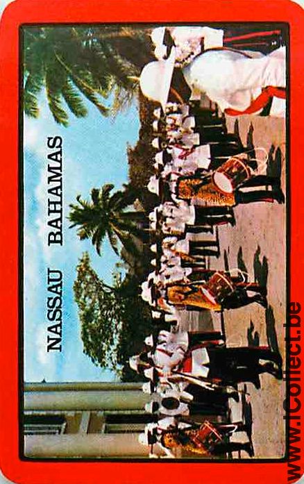 Single Playing Cards Entertainment Nassau Bahamas Fanfar (PS12-5 - Click Image to Close