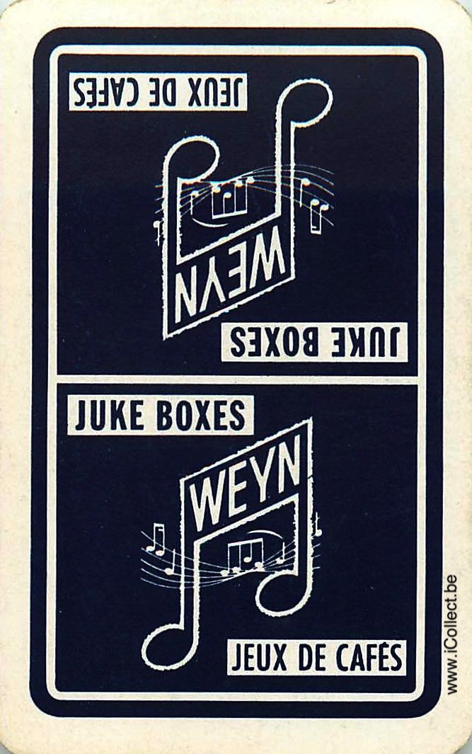 Single Swap Playing Cards Entertainment Weyn Juke Box (PS08-14I) - Click Image to Close