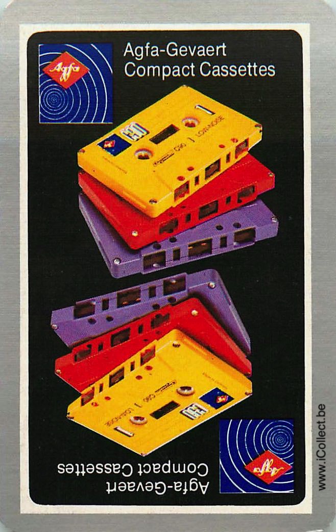 Single Swap Playing Cards Agfa Gevaert CD (PS08-15H) - Click Image to Close