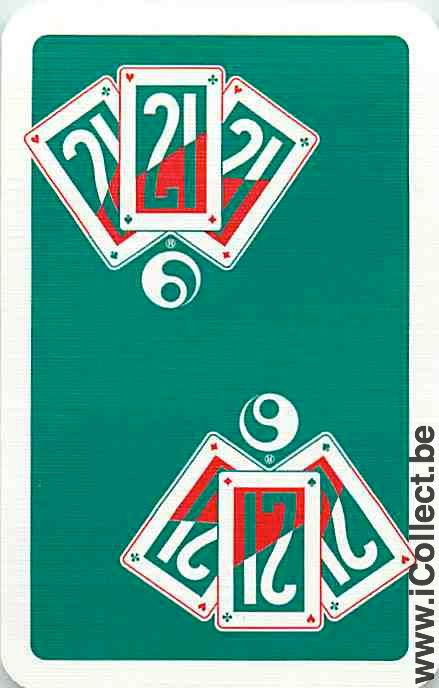Single Swap Playing Cards National Lottery 21 (PS09-44I)