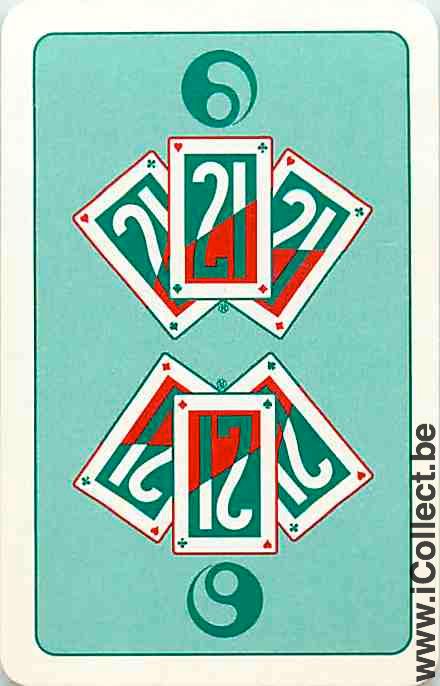 Single Swap Playing Cards National Lottery 21 (PS09-45A)