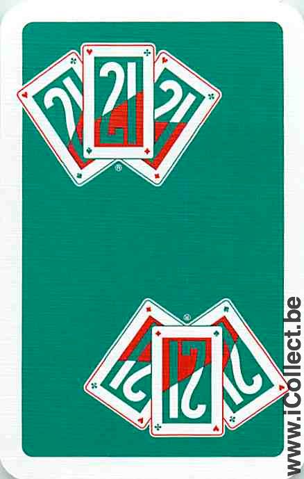 Single Playing Cards Entertainment Lottery 21 (PS06-16D)