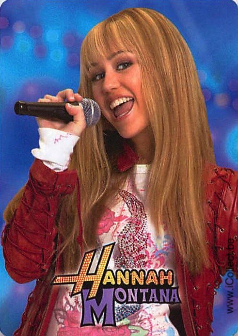 Single Swap Playing Cards Entertainment Hannah Montana (PS20-40E - Click Image to Close
