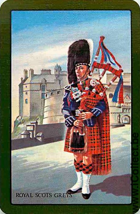 Single Playing Cards Entertainment Pipers musician (PS13-30A)