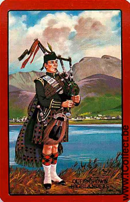 Single Swap Playing Cards Music Bagpipes Player (PS01-56H) - Click Image to Close