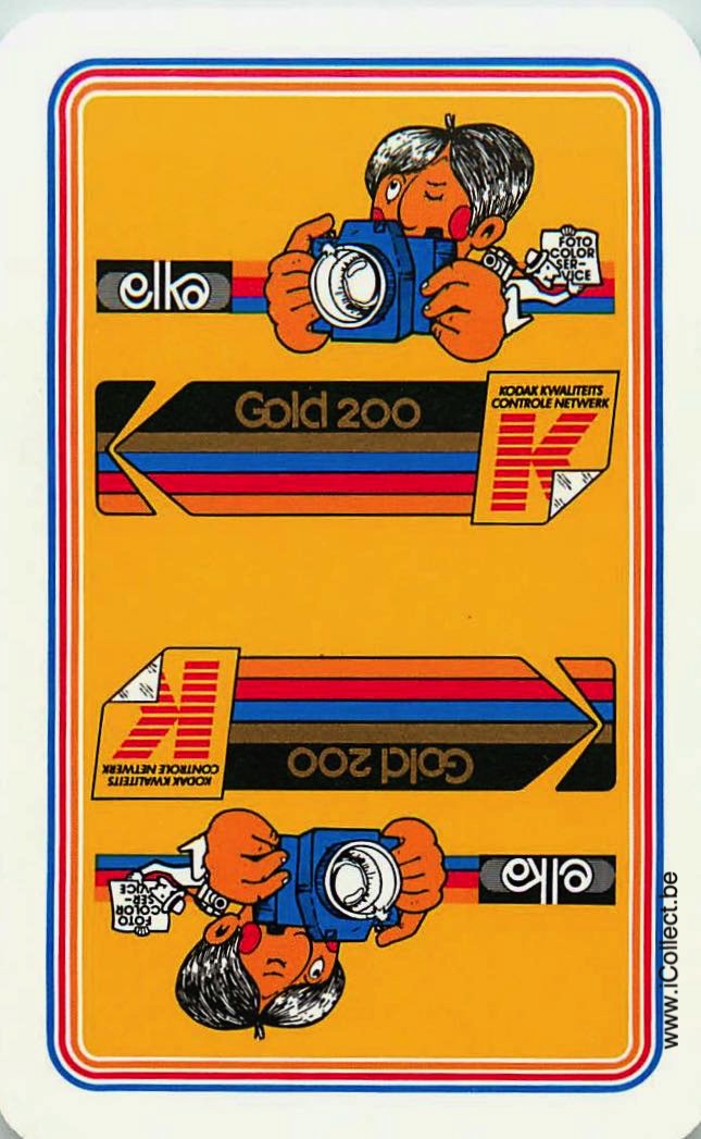 Single Swap Playing Cards Entertainment Kodak (PS08-30E) - Click Image to Close