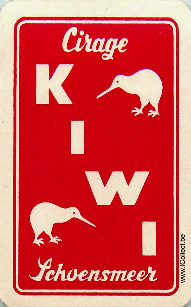 Single Swap Playing Cards Fashion Kiwi Polish (PS23-31A)