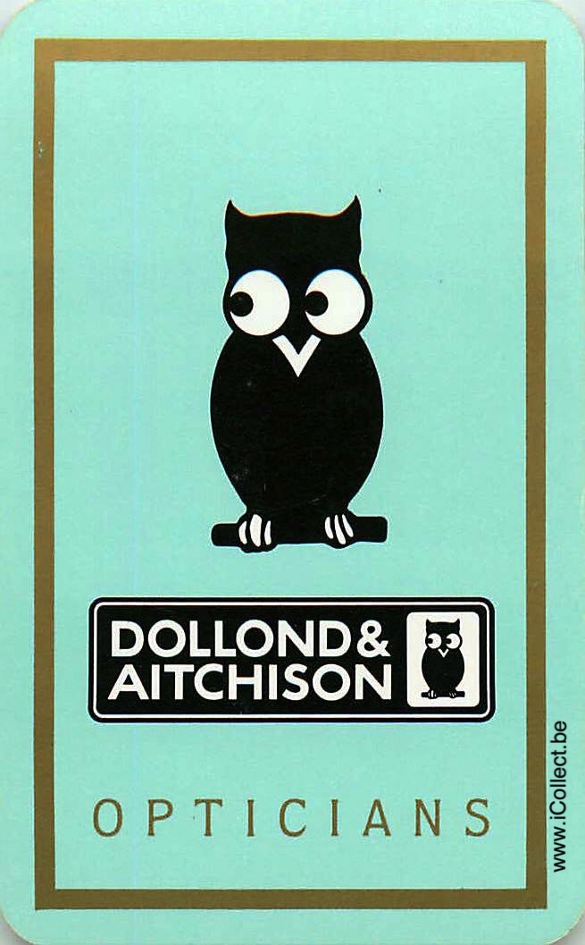 Single Swap Playing Cards Fashion Dolland & Aitchison (PS23-18A) - Click Image to Close