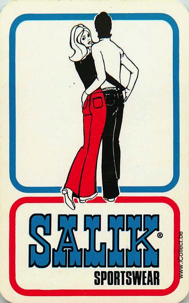 Single Swap Playing Cards Fashion Salik Jeans (PS23-53I)