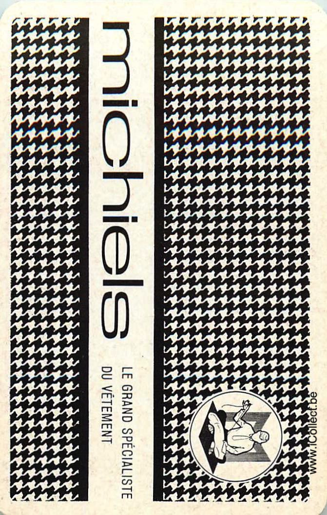 Single Swap Playing Cards Fashion Michiels (PS23-23G)