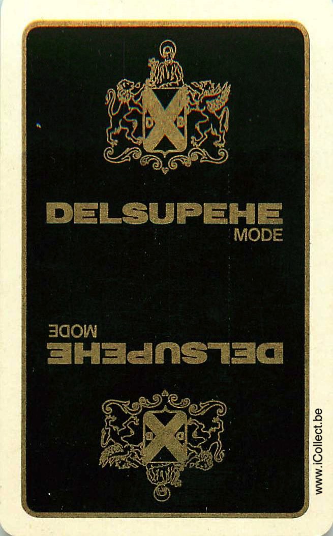 Single Swap Playing Cards Fashion Delsupehe Mode (PS14-15B) - Click Image to Close