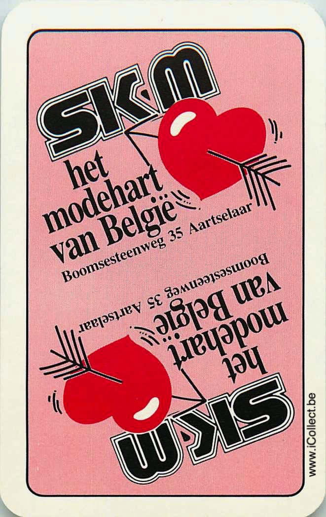 Single Swap Playing Cards Fashion SKM Aartselaar (PS14-39D) - Click Image to Close