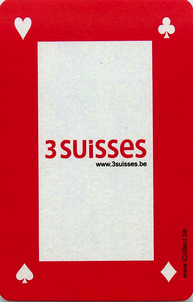 Single Swap Playing Cards Fashion 3 Suisses (PS14-51E) - Click Image to Close