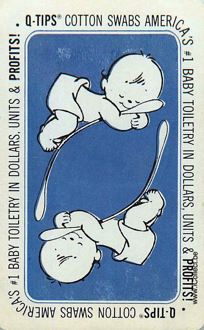 Single Swap Playing Cards Fashion Q-Tips Baby (PS23-24D) - Click Image to Close