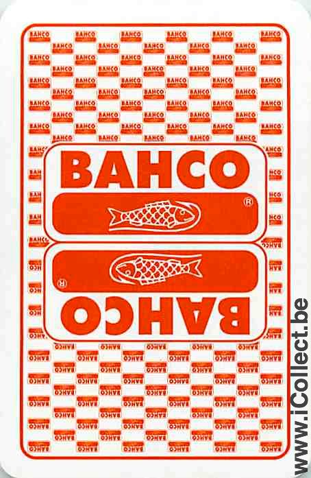 Single Playing Cards Fish Fishing Bahco (PS05-53B) - Click Image to Close