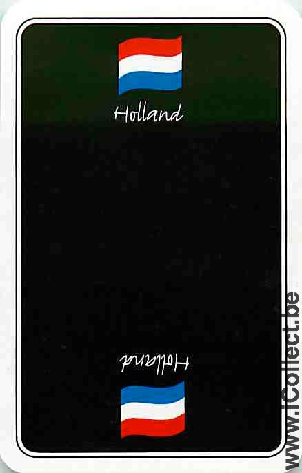 Single Playing Cards Flag Holland (PS11-56G)