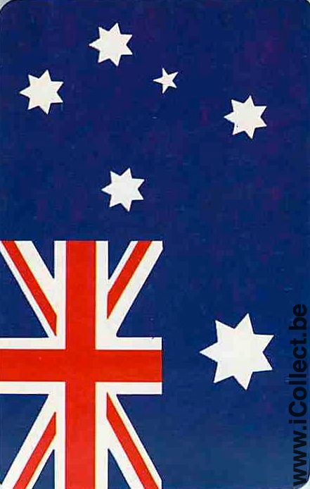 Single Swap Playing Cards Flag Australia (PS11-56H) - Click Image to Close