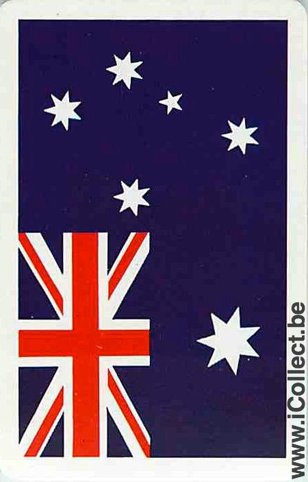 Single Playing Cards Flag Australia (PS11-57A)