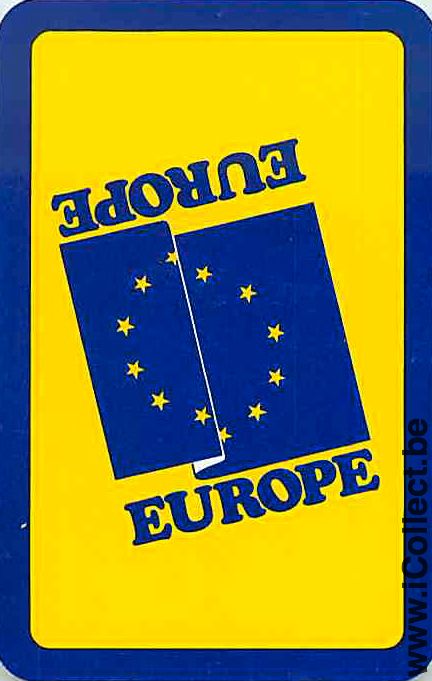 Single Swap Playing Cards Flag Europe (PS11-57I)